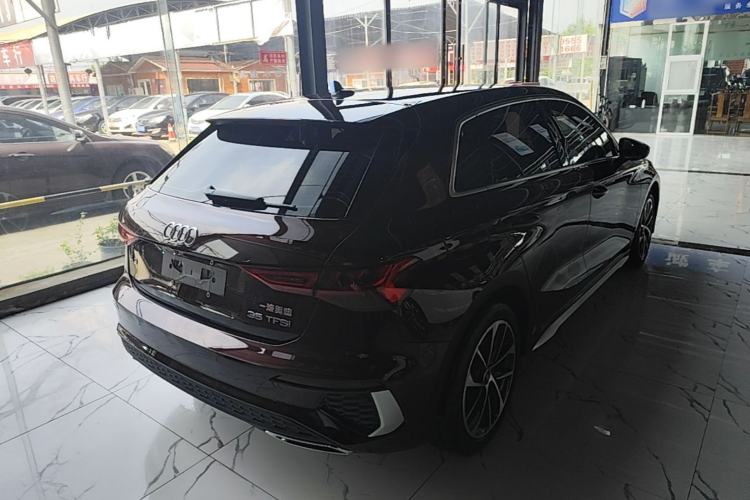 Used Audi A3 2021 Sportback 35 TFSI Advanced Sport Edition Rear Right 45 Deg