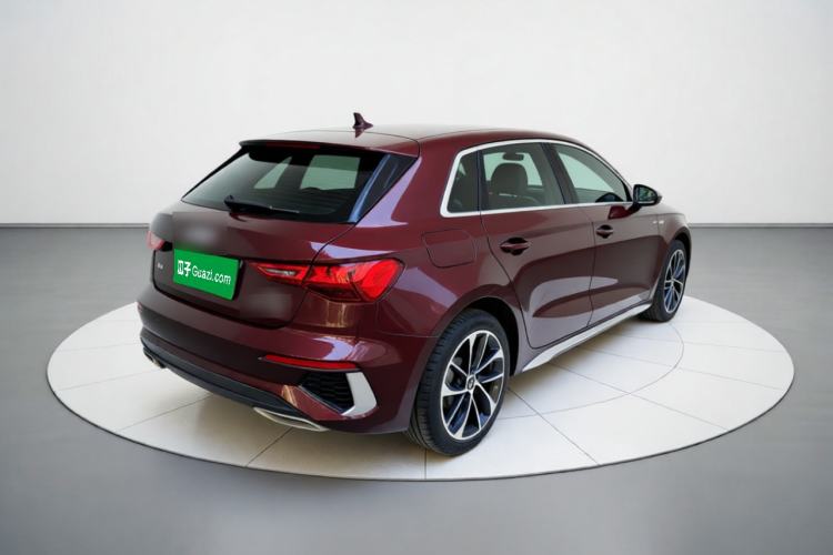 Used Audi A3 2021 Sportback 35 TFSI Advanced Sport Edition Rear Right 45 Deg