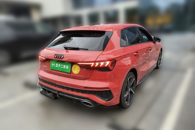 Used Audi A3 2021 Sportback 35 TFSI Fashionable Sports Model Rear Right 45 Deg