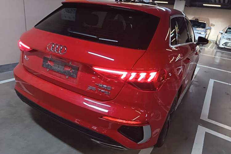 Used Audi A3 2021 Sportback 35 TFSI Fashionable Sports Model Rear Right 45 Deg