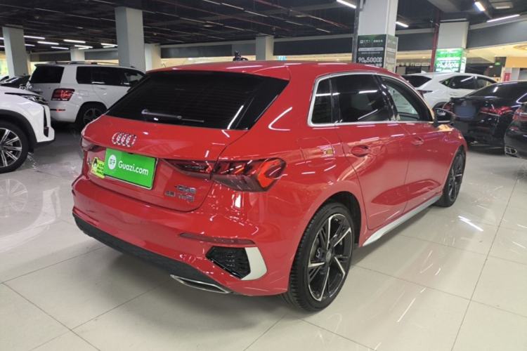 Used Audi A3 2021 Sportback 35 TFSI Fashionable Sports Model Rear Right 45 Deg