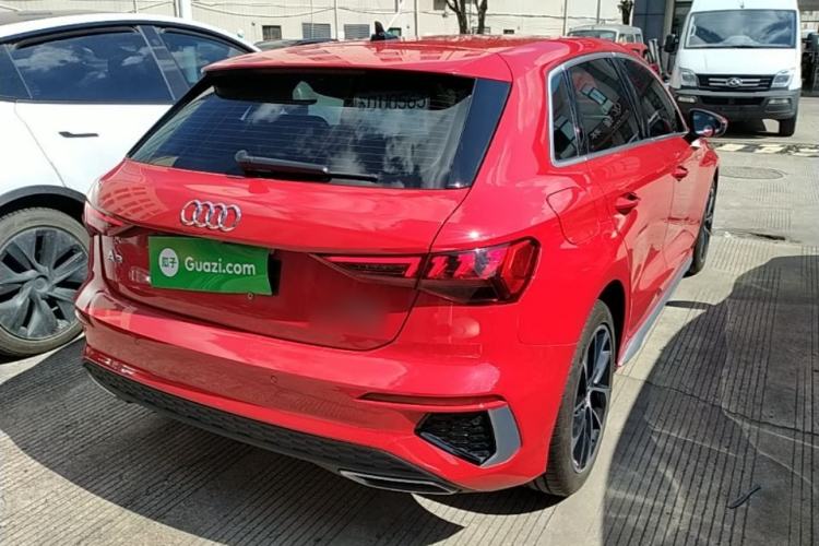 Used Audi A3 2021 Sportback 35 TFSI Advanced Sport Edition Rear Right 45 Deg
