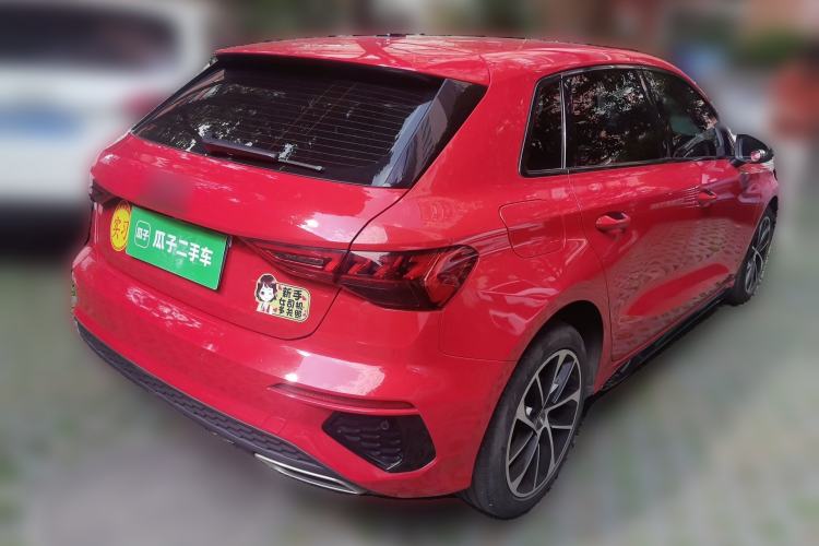 Used Audi A3 2021 Sportback 35 TFSI Advanced Sport Edition Rear Right 45 Deg