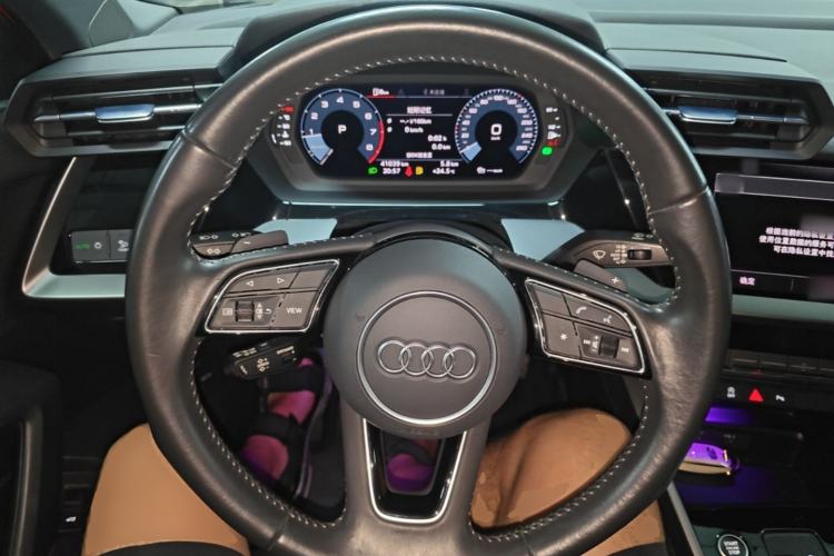 Used Audi A3 2021 A3L Limousine 35 TFSI Fashion Sport Model Steering Wheel