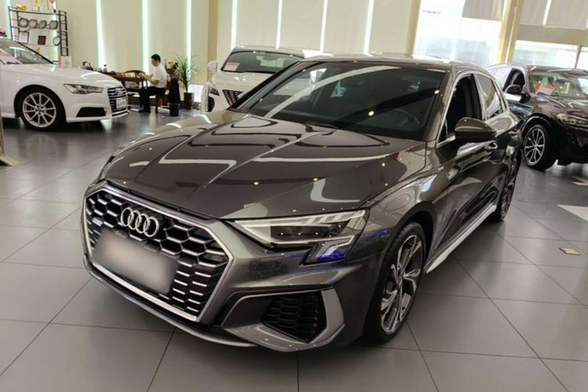 Used Audi A3 2021 Sportback 35 TFSI Luxury Sports Model Front Left 45 Deg