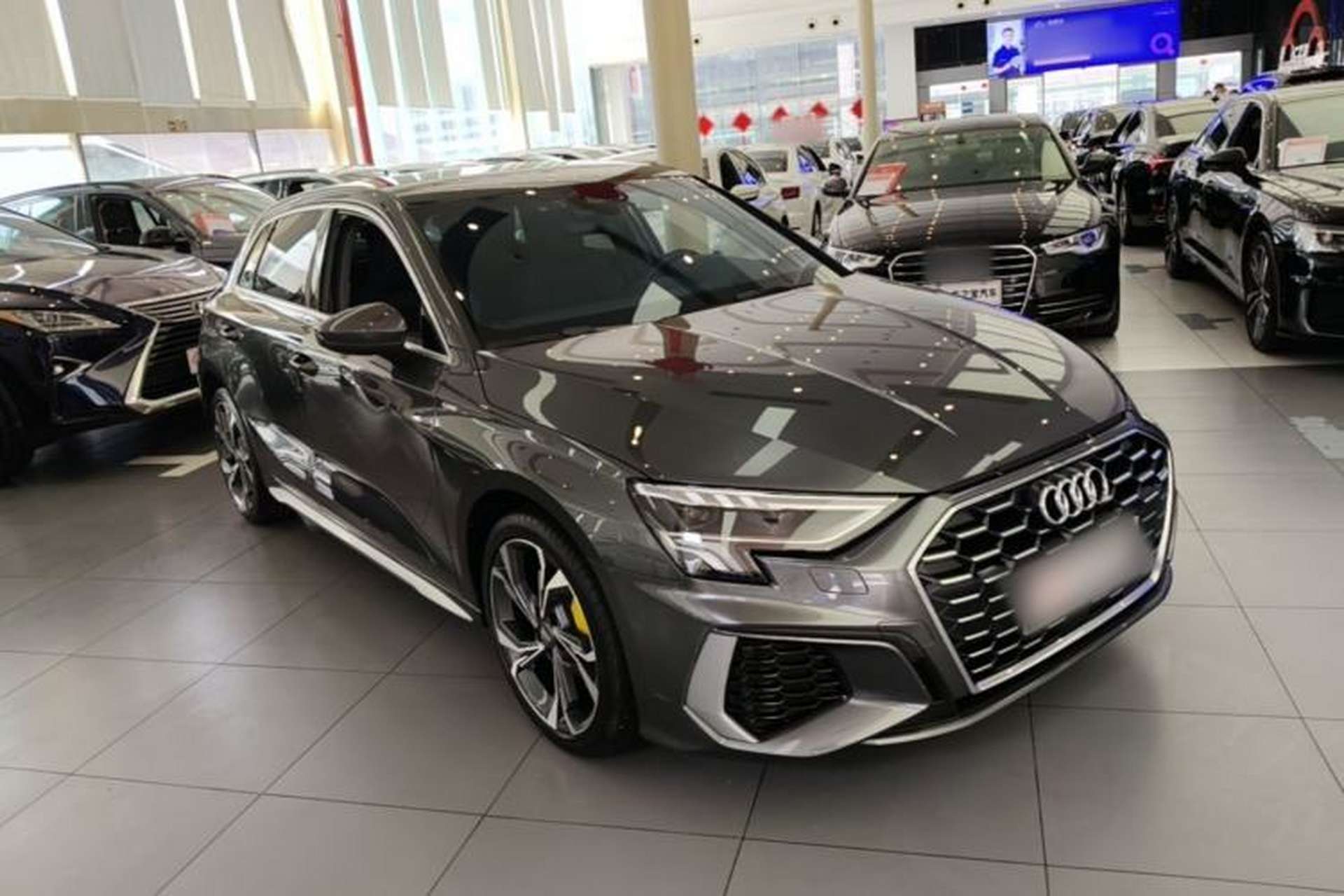Used Audi A3 2021 Sportback 35 TFSI Luxury Sports Model Front Right 45 Deg