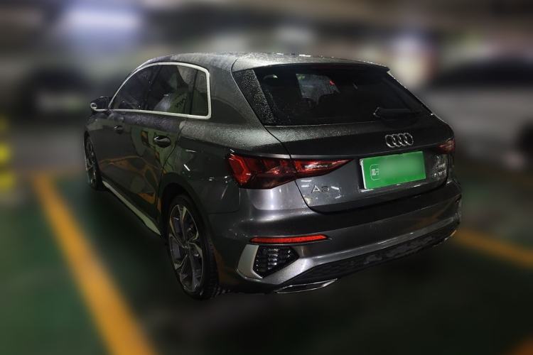 Used Audi A3 2021 Sportback 35 TFSI Luxury Sports Model Rear Left 45 Deg