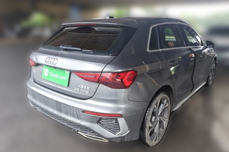 Used Audi A3 2021 Sportback 35 TFSI Luxury Sports Model Rear Right 45 Deg