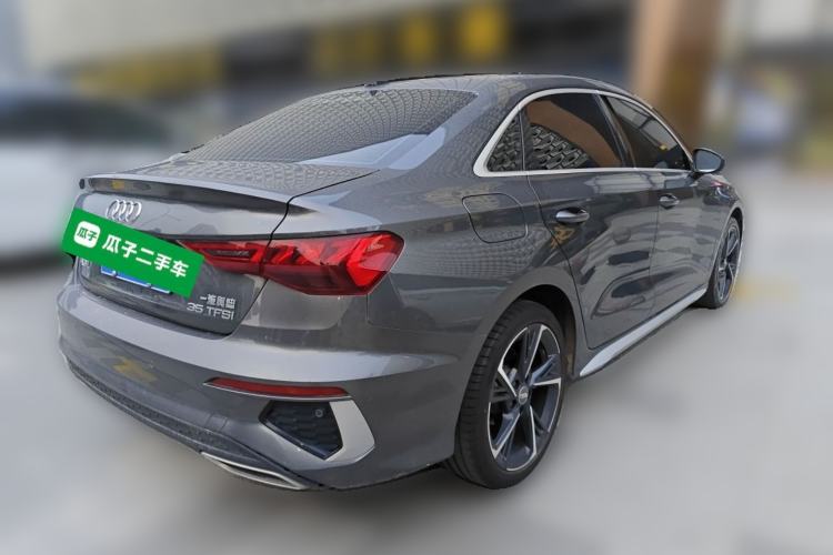 Used Audi A3 2021 A3L Limousine 35 TFSI Fashion Sport Model Rear Right 45 Deg