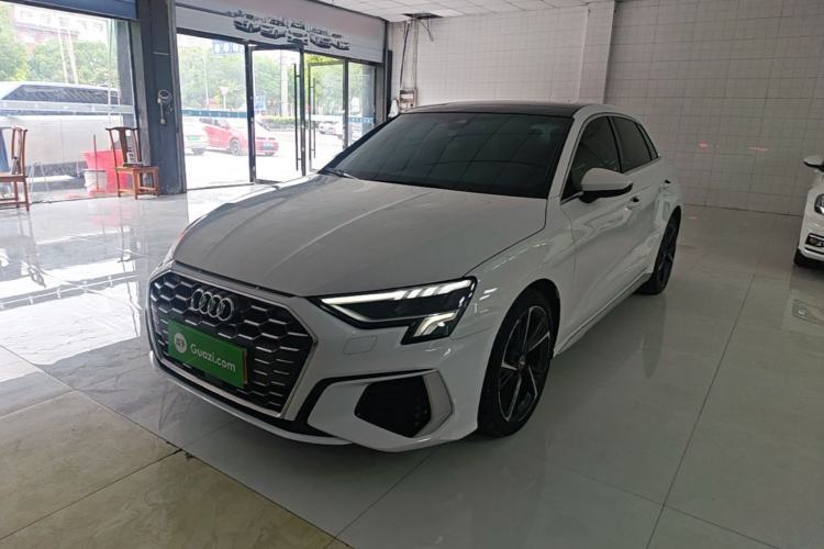 Used Audi A3 2021 Sportback 35 TFSI Fashionable Sports Model Guazi used car, China used car export, Used car for sale, Used cars, Cheapest cars for sale