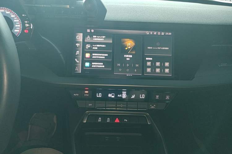 Used Audi A3 2021 A3L Limousine 35 TFSI Fashion Sport Model Audio And AC Panel