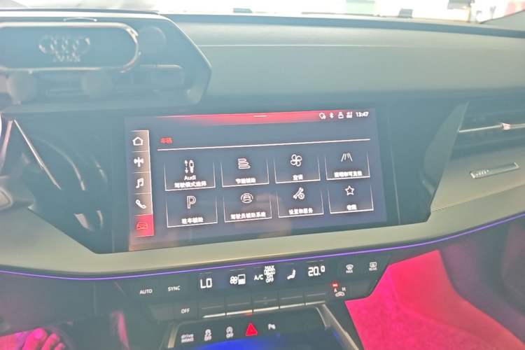 Used Audi A3 2021 A3L Limousine 35 TFSI Luxury Sport Edition Audio And AC Panel