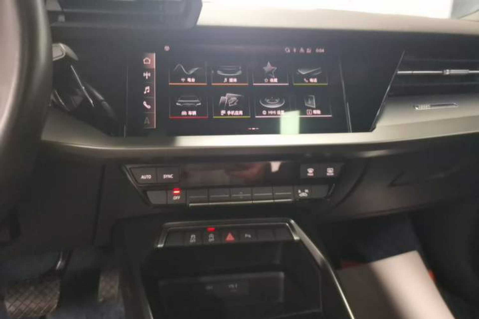 Used Audi A3 2021 Sportback 35 TFSI Fashionable Sports Model Audio And AC Panel