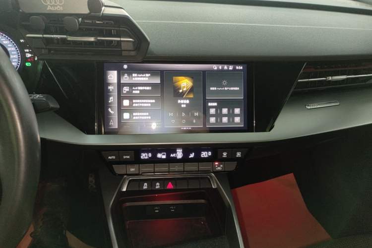 Used Audi A3 2021 Sportback 35 TFSI Advanced Sport Edition Audio And AC Panel