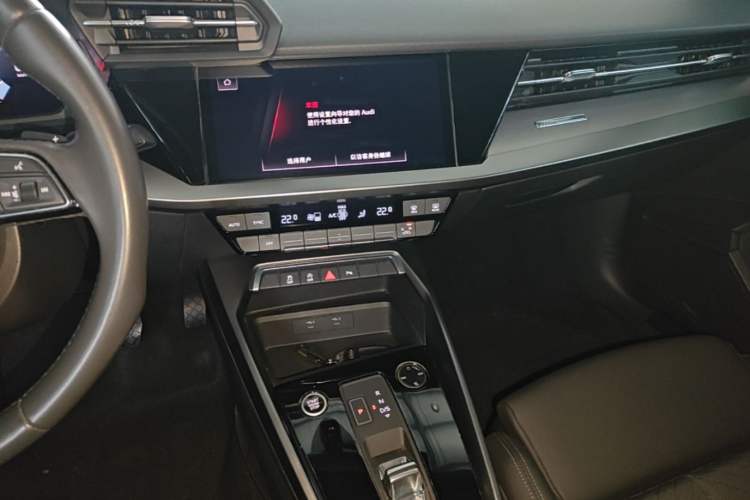Used Audi A3 2021 Sportback 35 TFSI Stylish and Elegant Model Audio And AC Panel