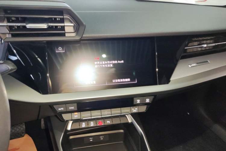 Used Audi A3 2021 Sportback 35 TFSI Fashionable Sports Model Audio And AC Panel