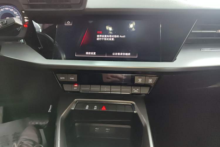 Used Audi A3 2021 Sportback 35 TFSI Advanced Sport Edition Audio And AC Panel