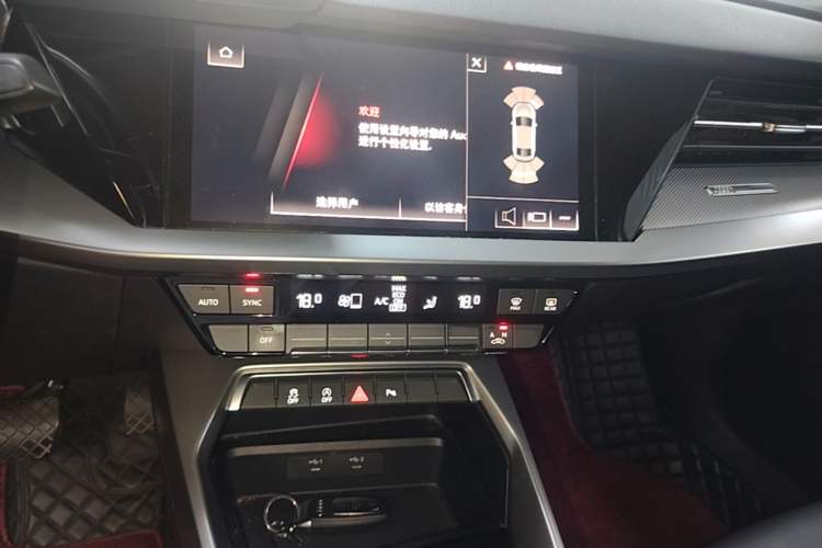 Used Audi A3 2021 A3L Limousine 35 TFSI Fashion Sport Model Audio And AC Panel