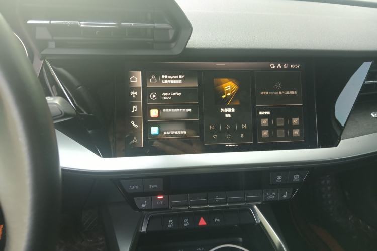 Used Audi A3 2021 Sportback 35 TFSI Luxury Prestige Edition Audio And AC Panel