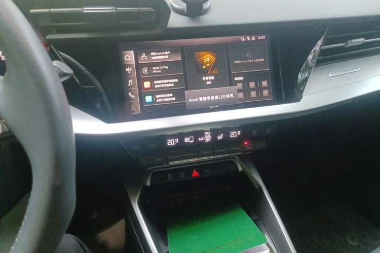 Used Audi A3 2021 A3L Limousine 35 TFSI Fashion Sport Model Audio And AC Panel