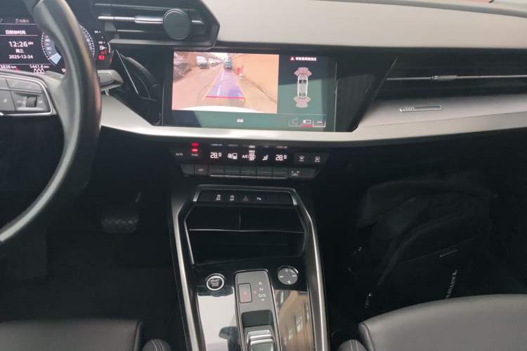 Used Audi A3 2021 A3L Limousine 35 TFSI Fashionable and Elegant Model Audio And AC Panel