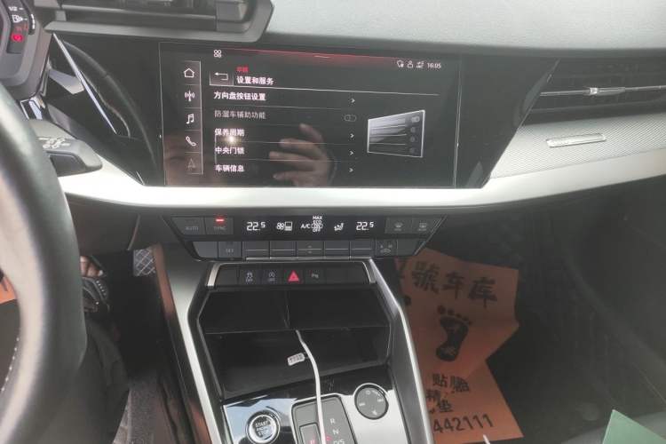 Used Audi A3 2021 Sportback 35 TFSI Fashionable Sports Model Audio And AC Panel