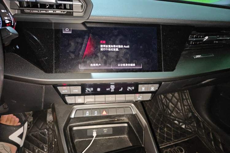 Used Audi A3 2021 Sportback 35 TFSI Advanced Sport Edition Audio And AC Panel