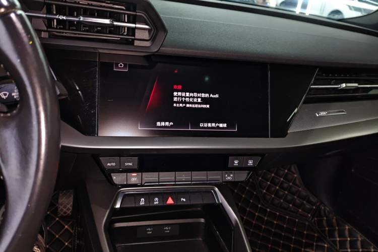 Used Audi A3 2021 A3L Limousine 35 TFSI Fashion Sport Model Audio And AC Panel