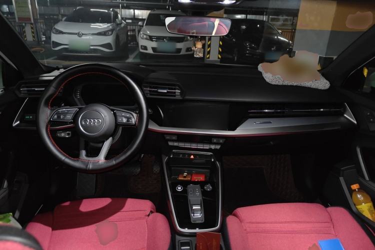 Used Audi A3 2021 A3L Limousine 35 TFSI Fashion Sport Model Center Console