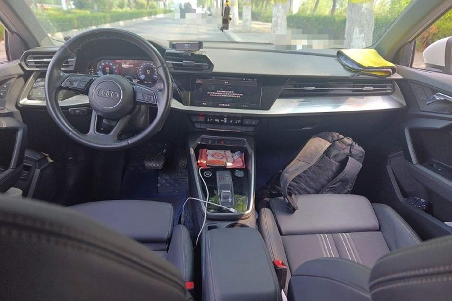 Used Audi A3 2021 A3L Limousine 35 TFSI Fashion Sport Model Center Console