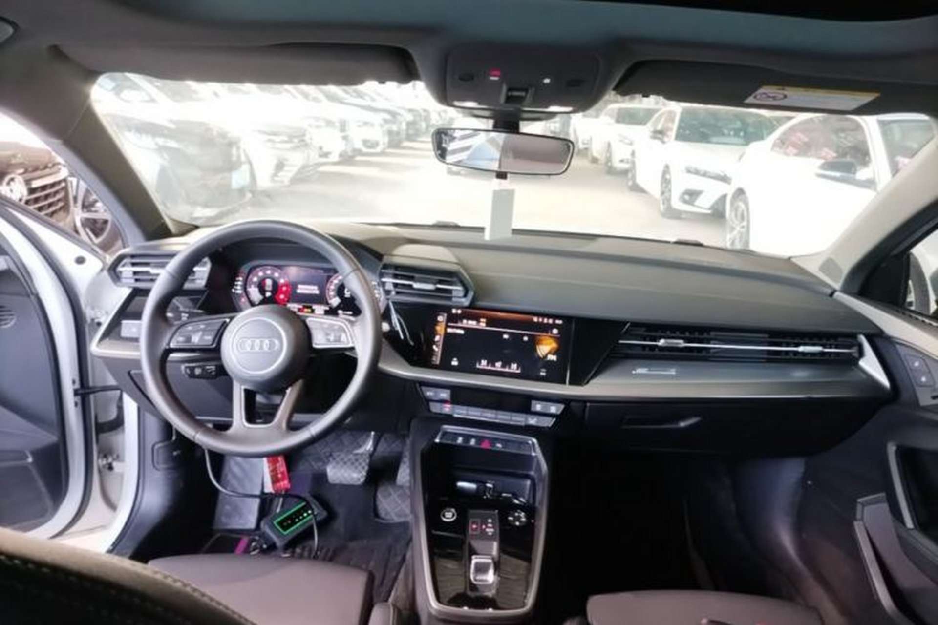 Used Audi A3 2021 A3L Limousine 35 TFSI Fashionable and Elegant Model Center Console