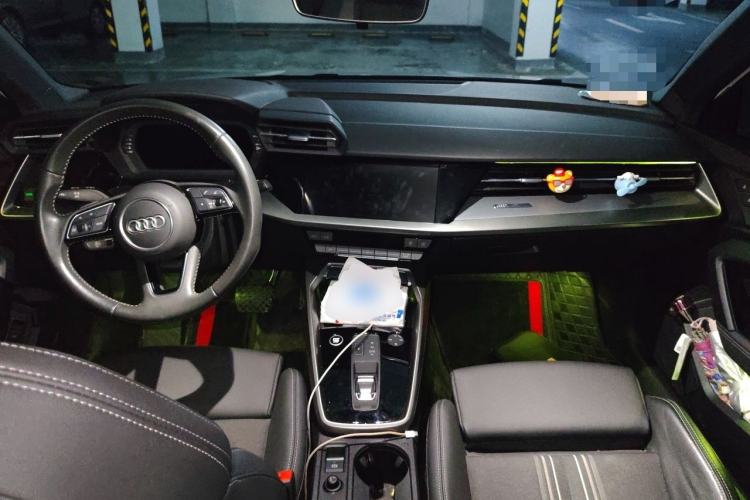 Used Audi A3 2021 A3L Limousine 35 TFSI Fashion Sport Model Center Console