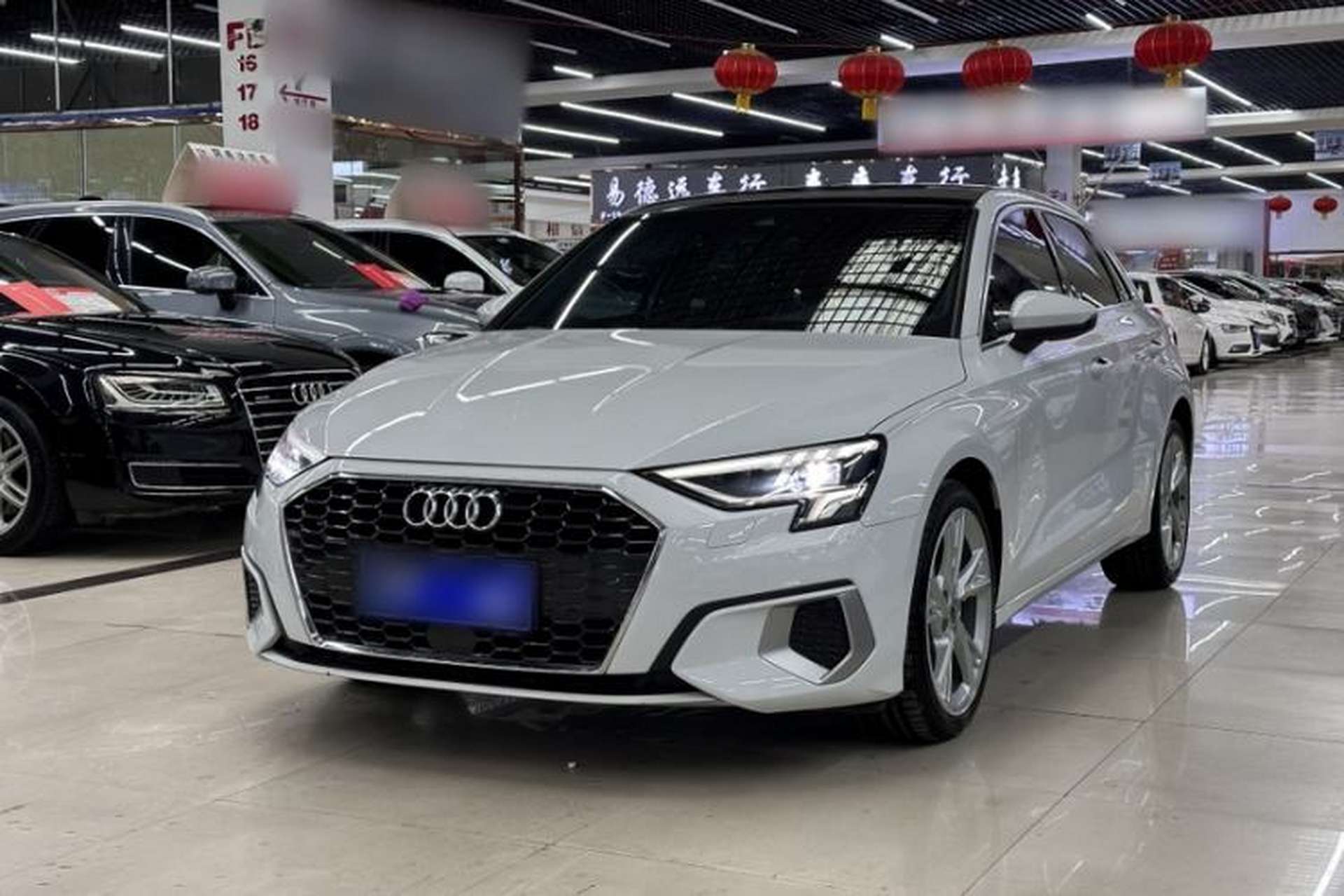 Used Audi A3 2021 Sportback 35 TFSI Stylish and Elegant Model Front Left 45 Deg