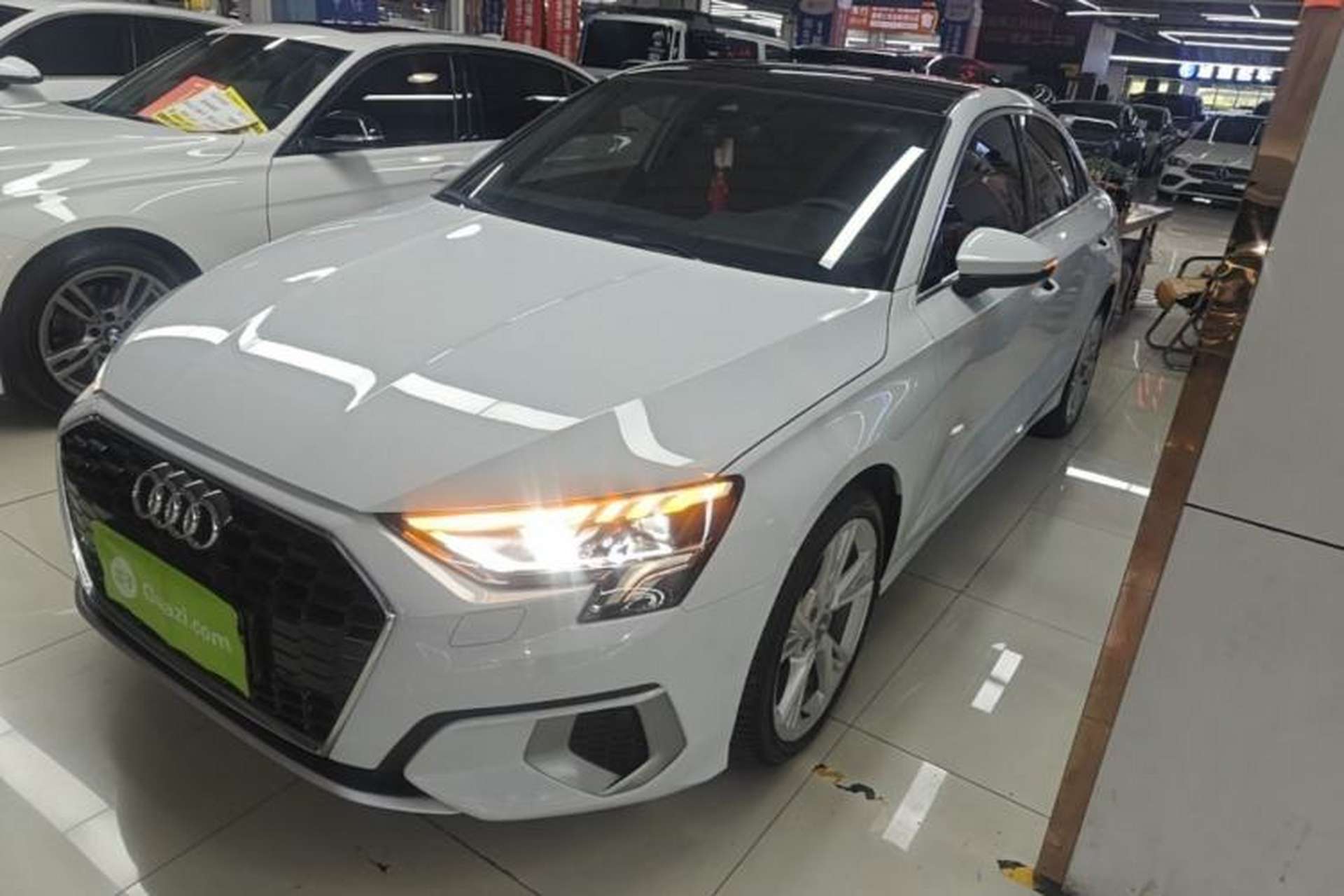 Used Audi A3 2021 A3L Limousine 35 TFSI Fashionable and Elegant Model Front Left 45 Deg