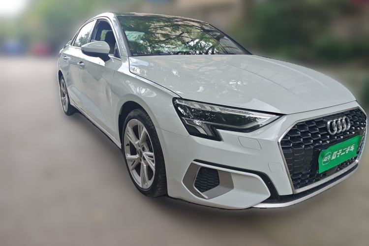 Used Audi A3 2021 A3L Limousine 35 TFSI Fashionable and Elegant Model Front Right 45 Deg