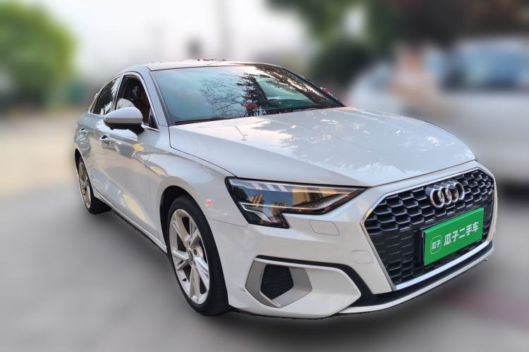 Used Audi A3 2021 A3L Limousine 35 TFSI Fashionable and Elegant Model Front Right 45 Deg