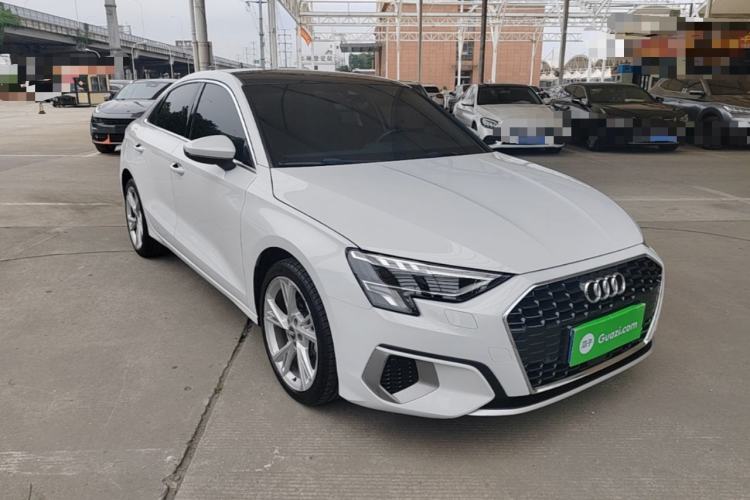 Used Audi A3 2021 A3L Limousine 35 TFSI Fashionable and Elegant Model Front Right 45 Deg