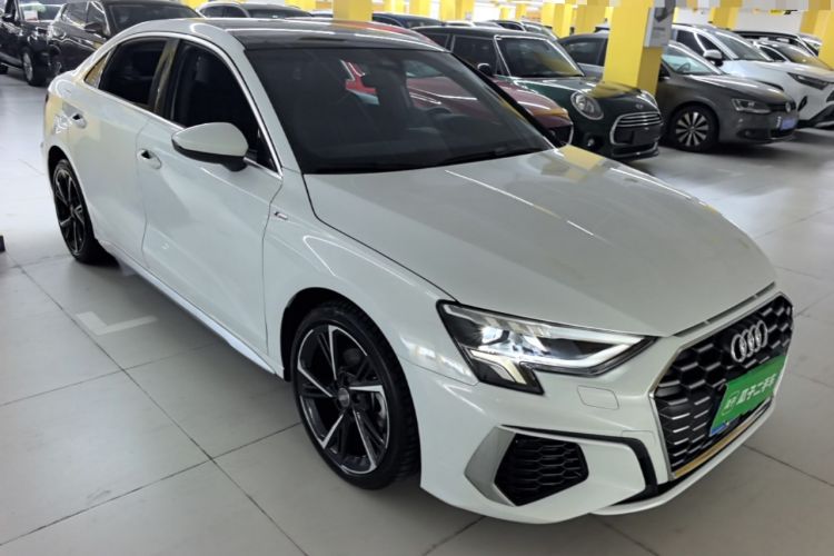 Used Audi A3 2021 A3L Limousine 35 TFSI Fashion Sport Model Front Right 45 Deg