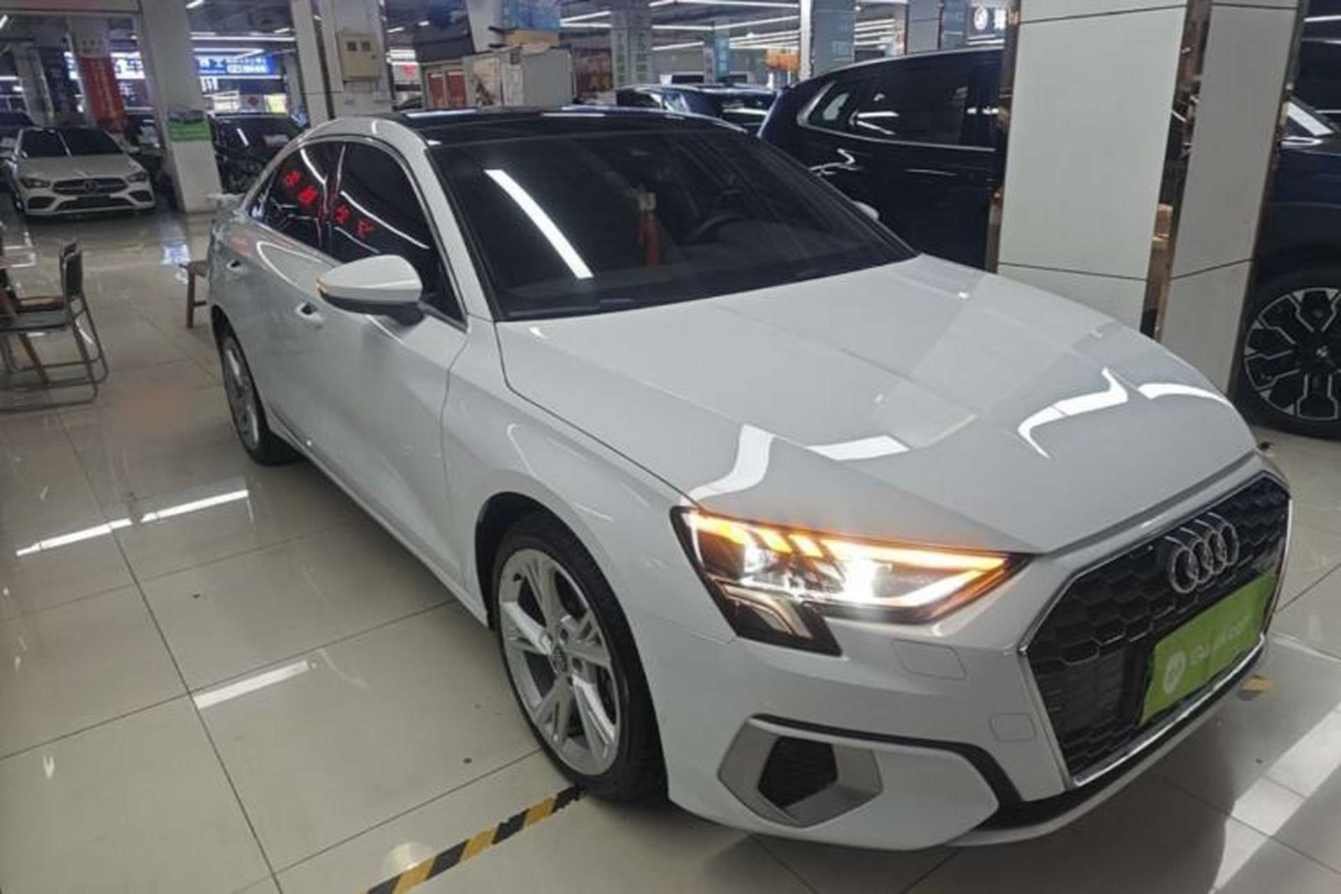 Used Audi A3 2021 A3L Limousine 35 TFSI Fashionable and Elegant Model Front Right 45 Deg