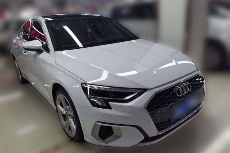 Used Audi A3 2021 A3L Limousine 35 TFSI Fashionable and Elegant Model Front Right 45 Deg