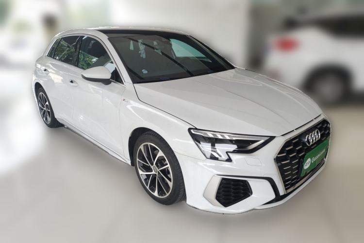 Used Audi A3 2021 Sportback 35 TFSI Advanced Sport Edition Front Right 45 Deg