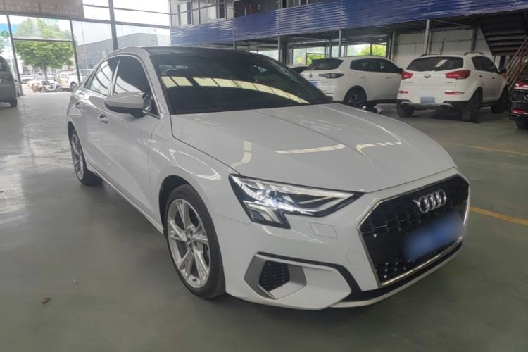 Used Audi A3 2021 A3L Limousine 35 TFSI Fashionable and Elegant Model Front Right 45 Deg