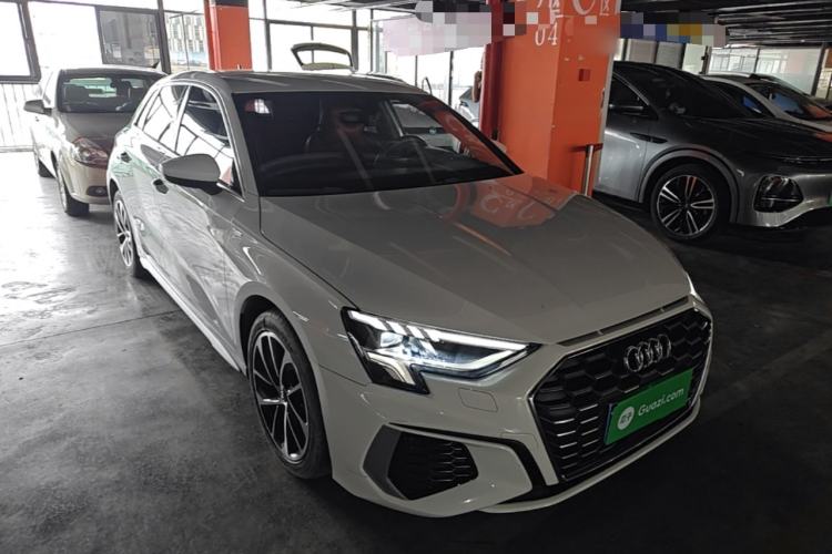 Used Audi A3 2021 Sportback 35 TFSI Advanced Sport Edition Front Right 45 Deg