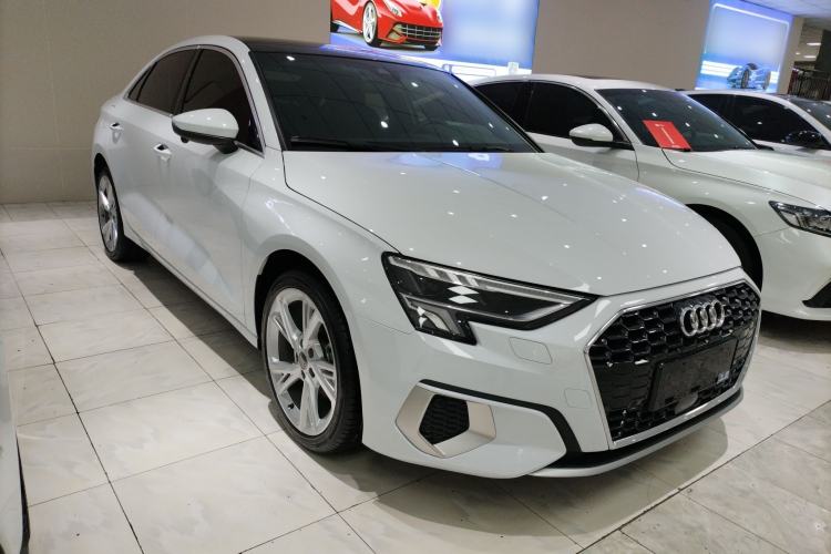 Used Audi A3 2021 A3L Limousine 35 TFSI Fashionable and Elegant Model Front Right 45 Deg