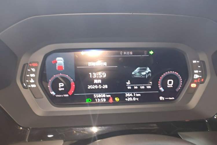Used Audi A3 2021 Sportback 35 TFSI Fashionable Sports Model Instrument Cluster