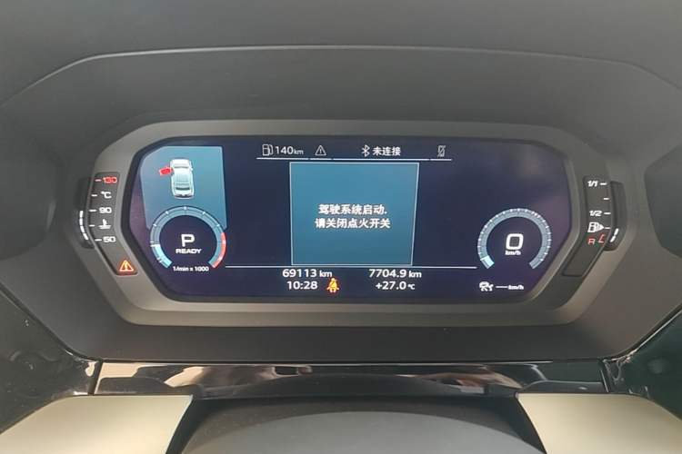 Used Audi A3 2021 A3L Limousine 35 TFSI Fashionable and Elegant Model Instrument Cluster