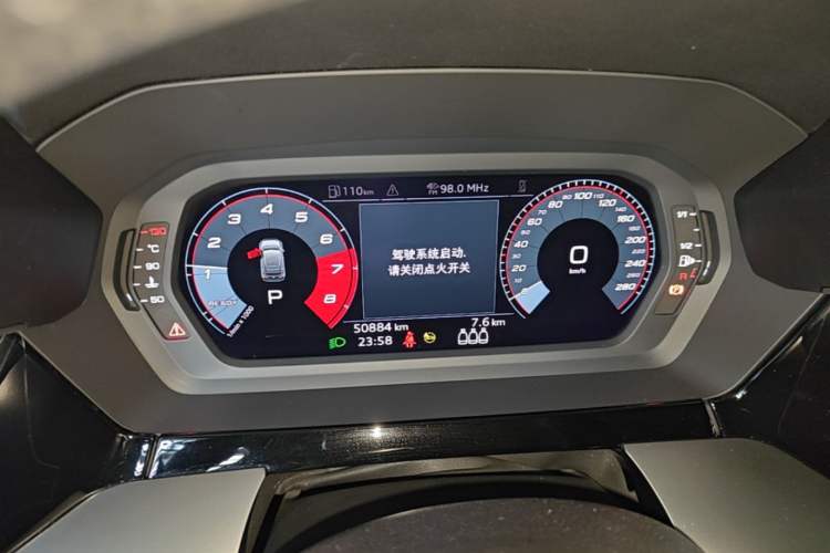 Used Audi A3 2021 Sportback 35 TFSI Stylish and Elegant Model Instrument Cluster