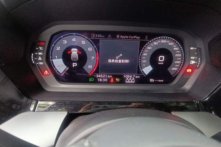 Used Audi A3 2021 Sportback 35 TFSI Fashionable Sports Model Instrument Cluster