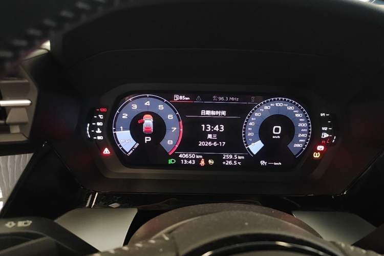 Used Audi A3 2021 Sportback 35 TFSI Fashionable Sports Model Instrument Cluster