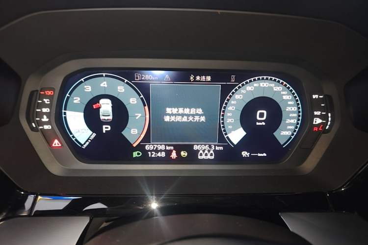 Used Audi A3 2021 A3L Limousine 35 TFSI Fashion Sport Model Instrument Cluster